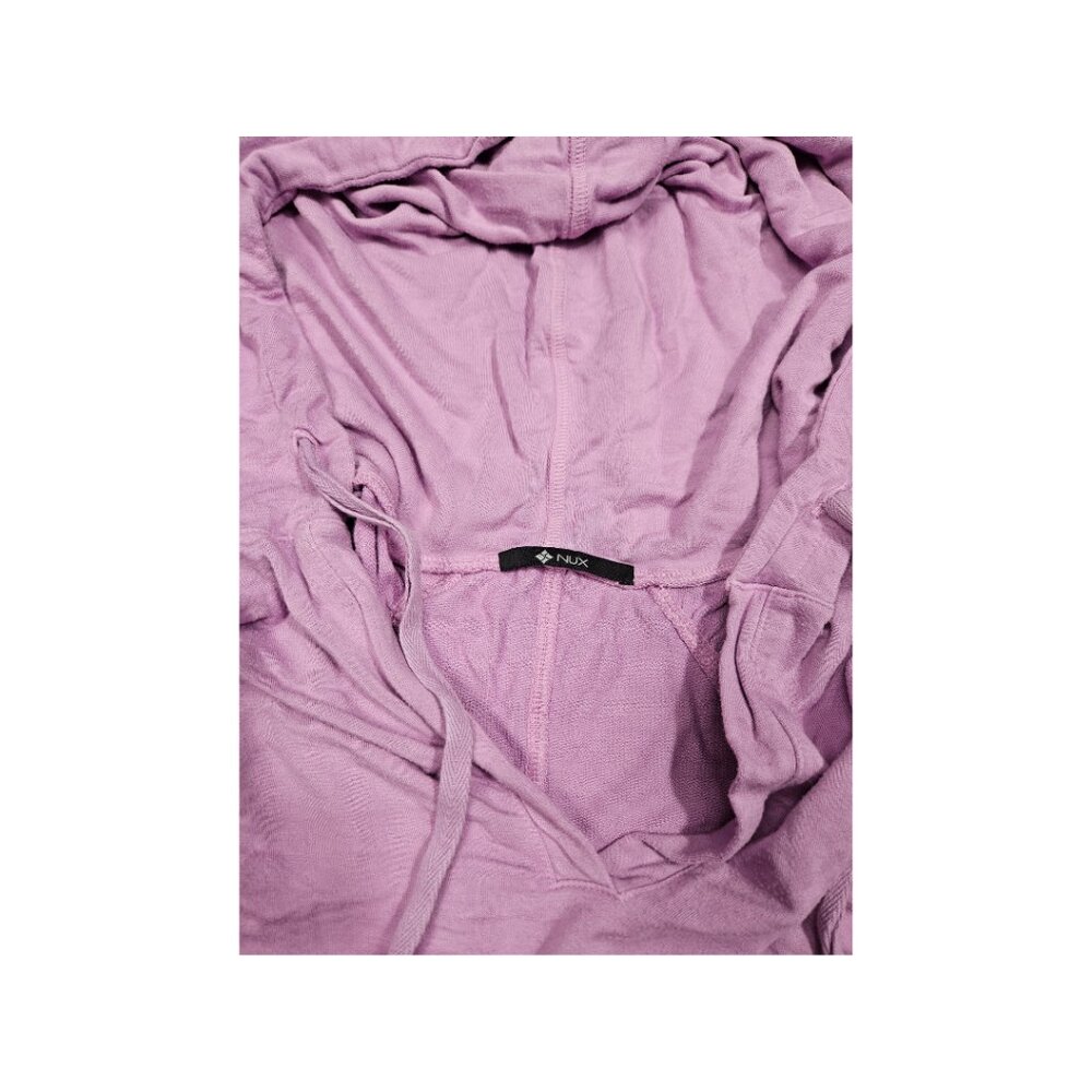 Nux Women's Purple Athletic Hoodie - Size Medium - Picture 4 of 5